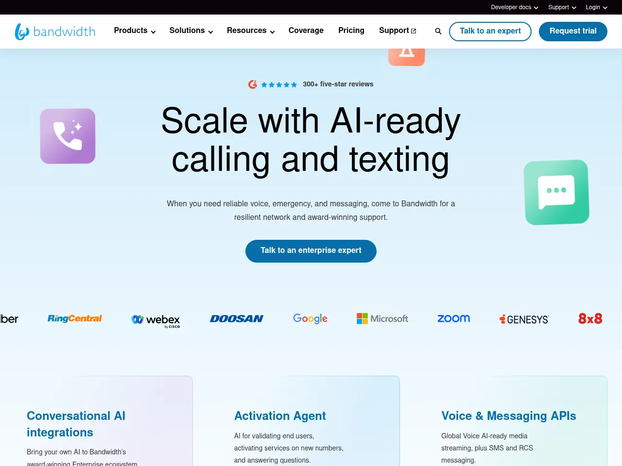 Bandwidth Screenshot