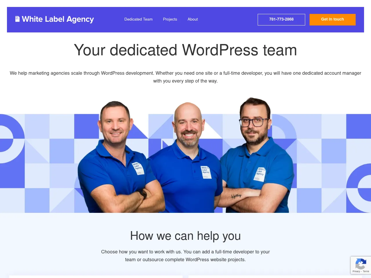 The White Label Agency Screenshot