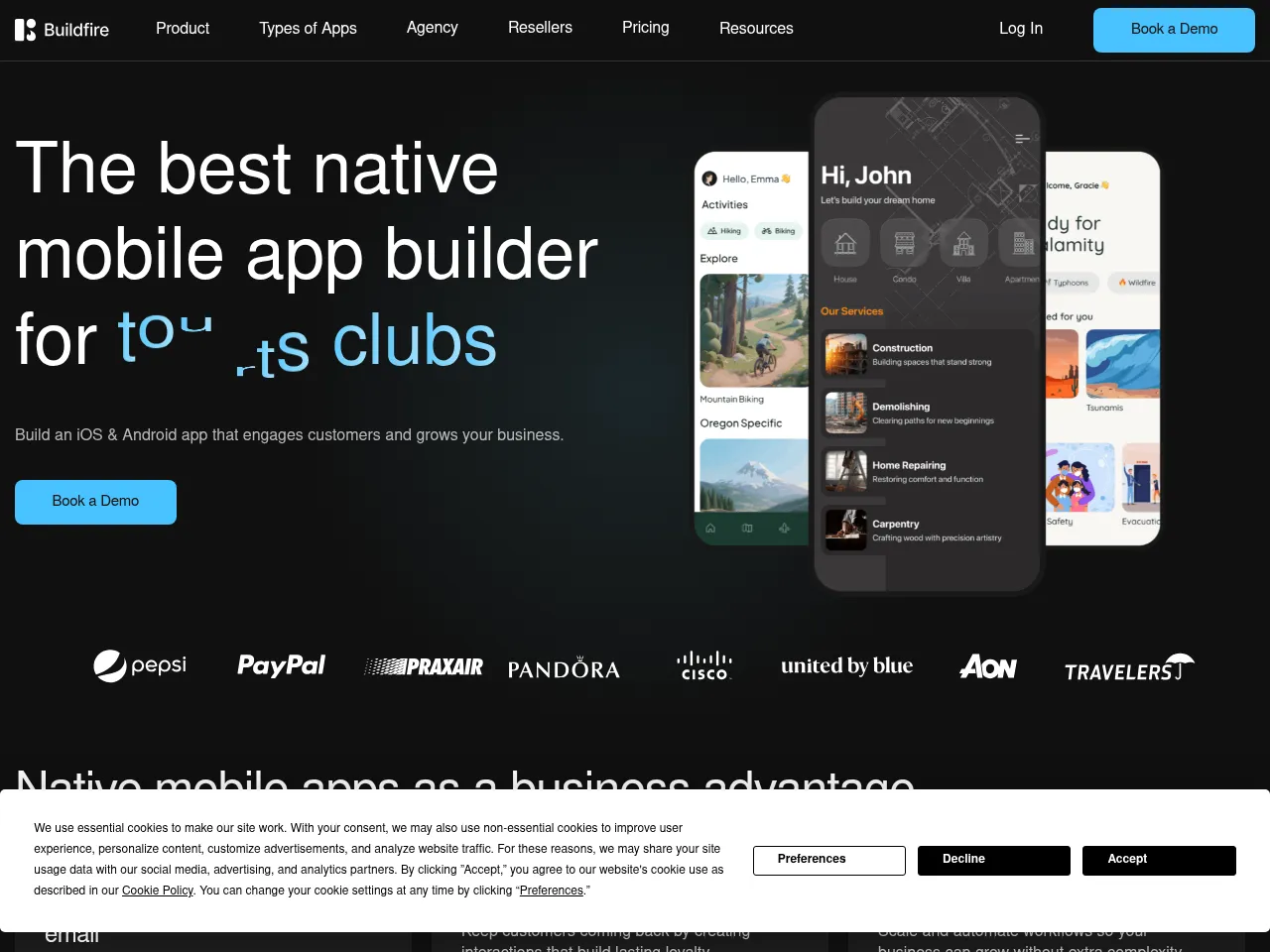 BuildFire Screenshot