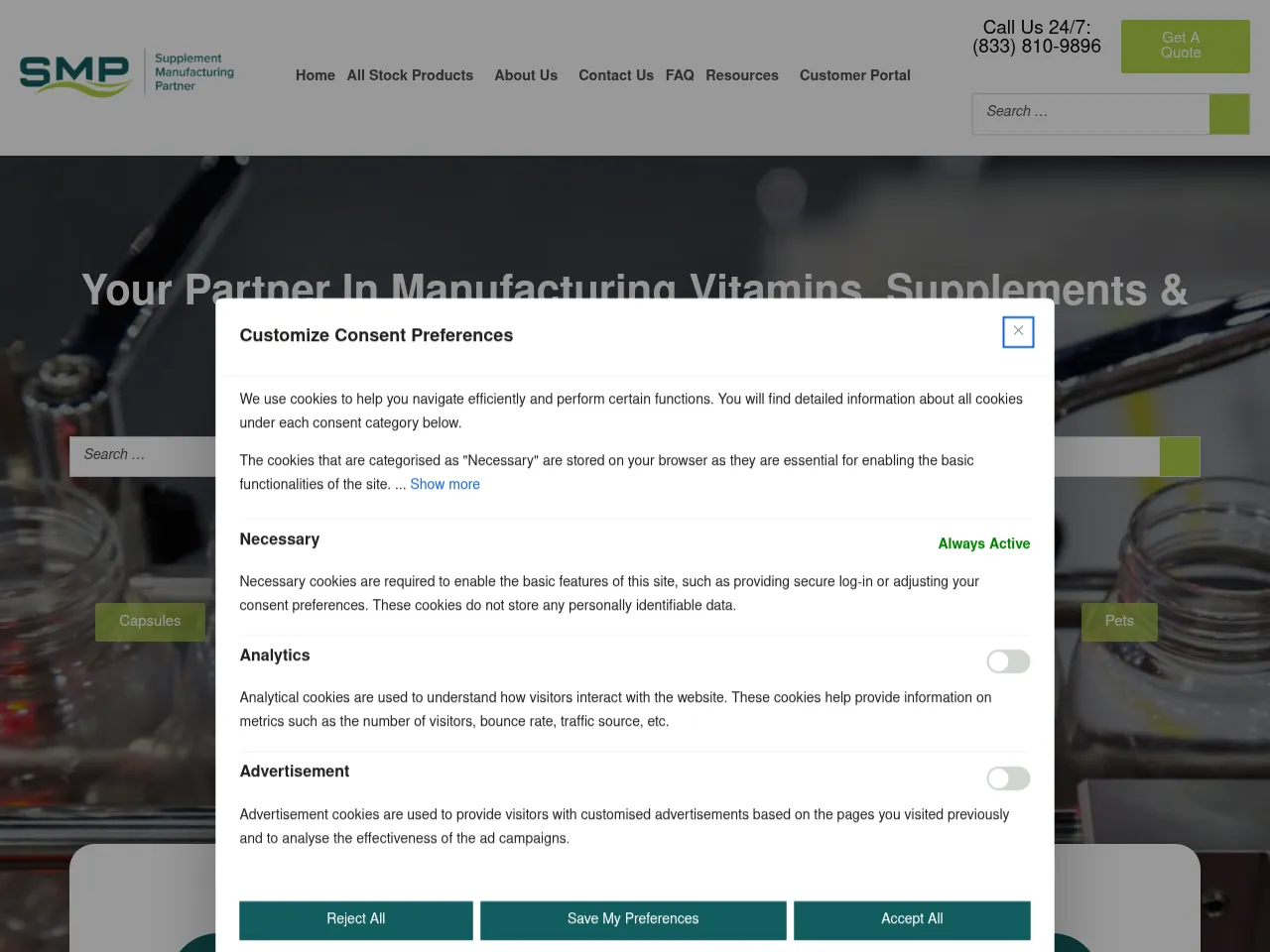 SMP Nutra Screenshot