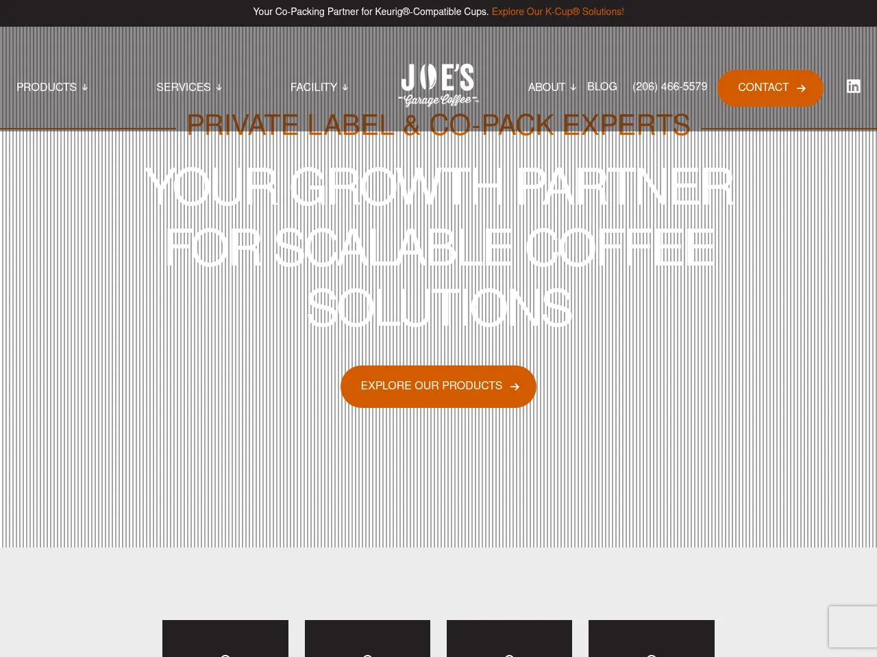 Joe's Garage Coffee Screenshot