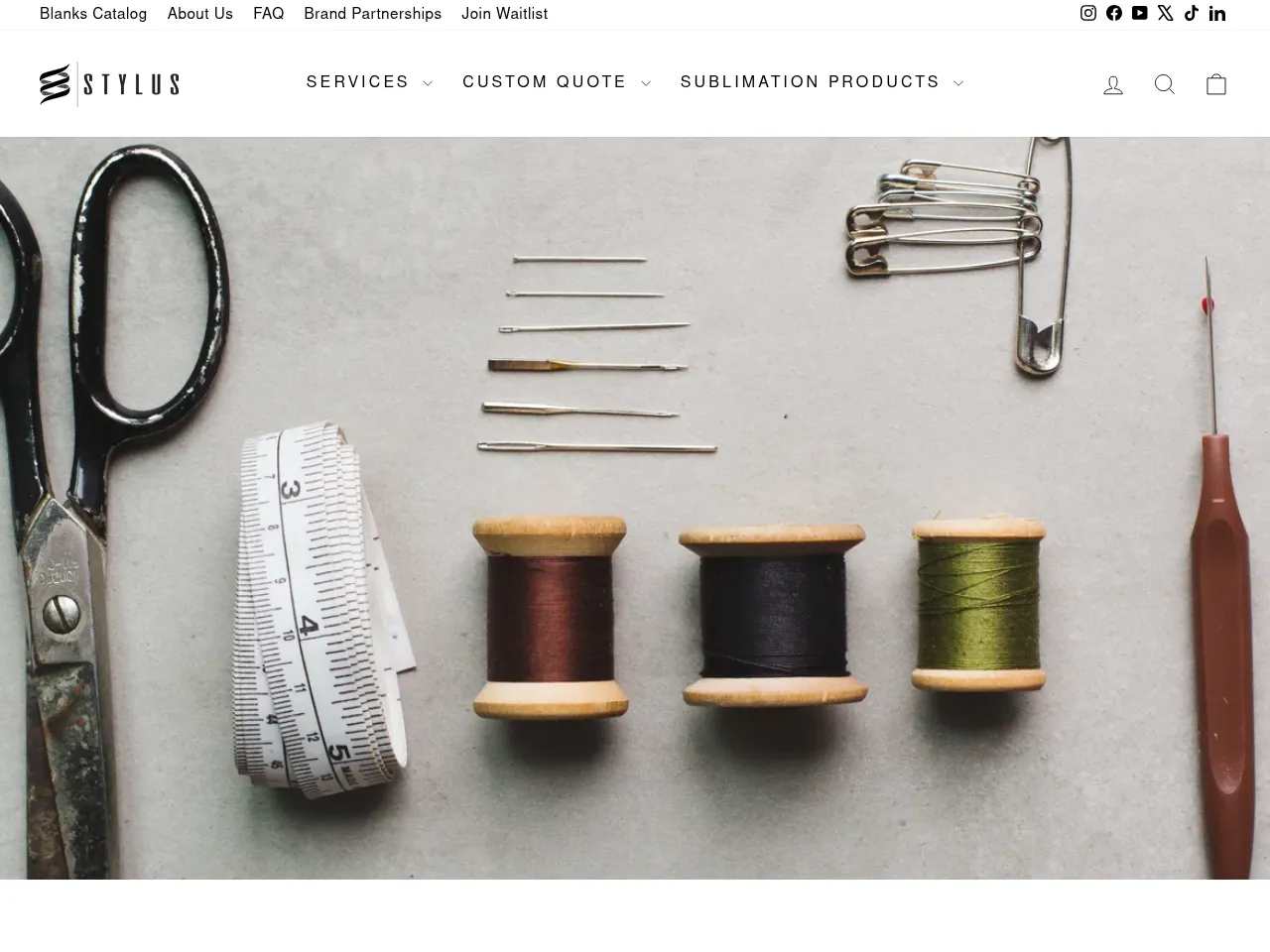 Stylus Apparel Screenshot