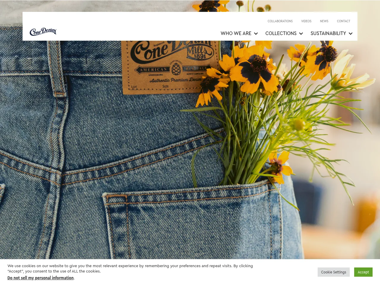 Cone Denim Screenshot