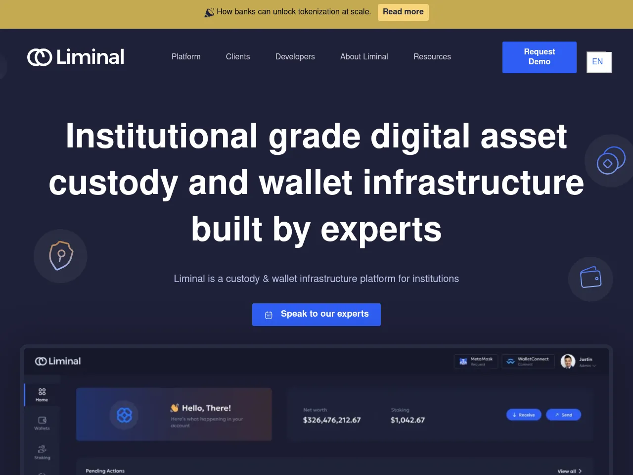 Liminal Custody Screenshot